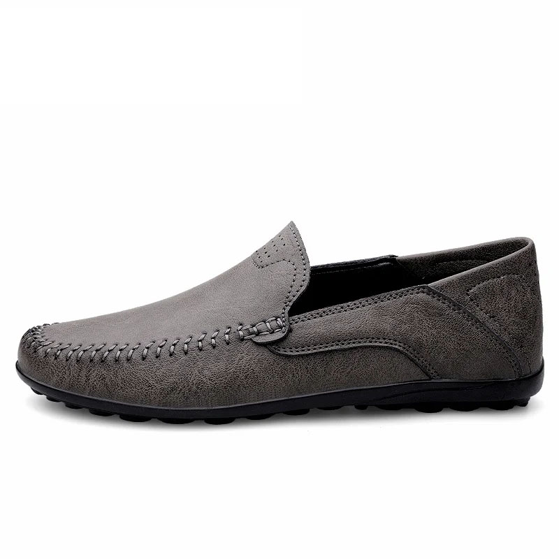 Genuine Leather Mens Loafers Moccasins Shoes Desig...
