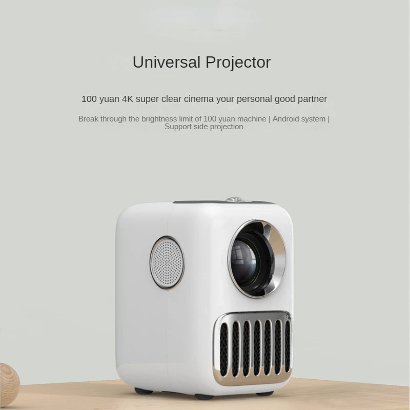Wireless Mini Projector Android 9.0 HD 1080P Portable Projector Voice Control 16G WIFI BT Projector 1G 2G