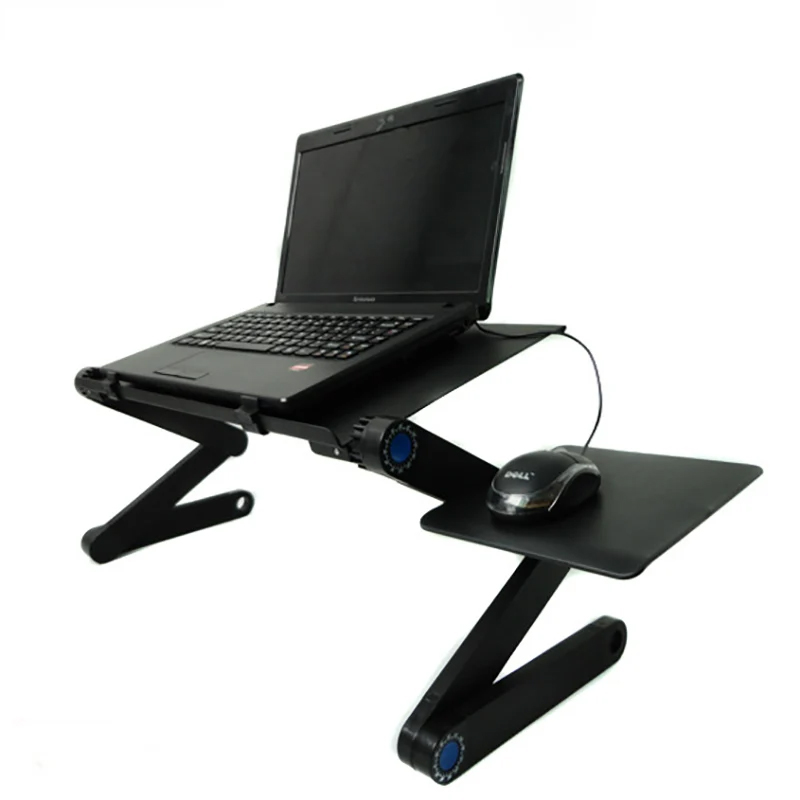 Aluminum Notebook Folding Bed Desk Computer Desk Adjustable Laptop Table Computer Stand Tables
