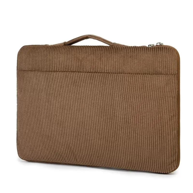 Laptop Bag Shockproof Lady Man Handbag Case Notebook PC Corduroy