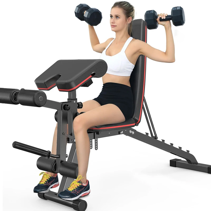 Home Sit-ups Comprehensive Fitness Equipment High-quality Sport Chair Waist And Abdomen Exerciser Bench