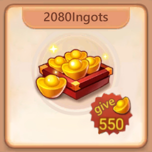 Three Kingdoms-Devouring 2080 Ingots First Recharge Gift 550 Ingots(Only available once, please do not repeat purchase)