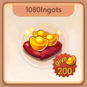 Three Kingdoms-Devouring 1080 Ingots First Recharge Gift 200 Ingots(Only available once, please do not repeat purchase)