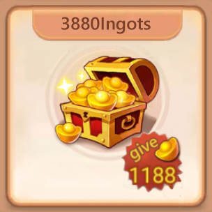 Three Kingdoms-Devouring 3880 Ingots First Recharge Gift 1188 Ingots(Only available once, please do not repeat purchase)