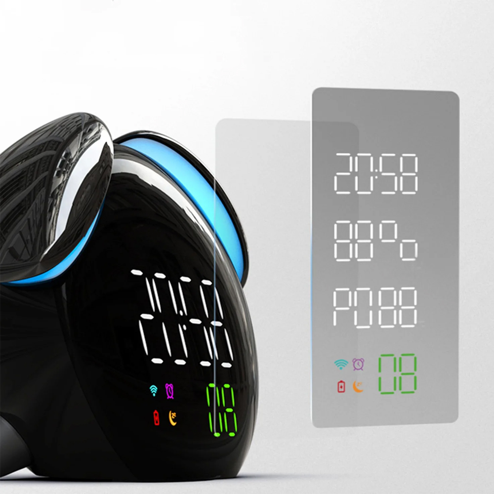 Multi-Function Rechargeable Alarm with Small Weather Forecast Lamp and Smart Sensor Lamp