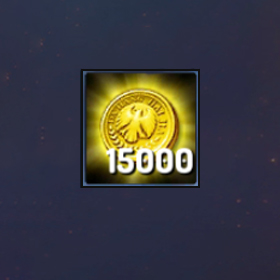 15000 Gold