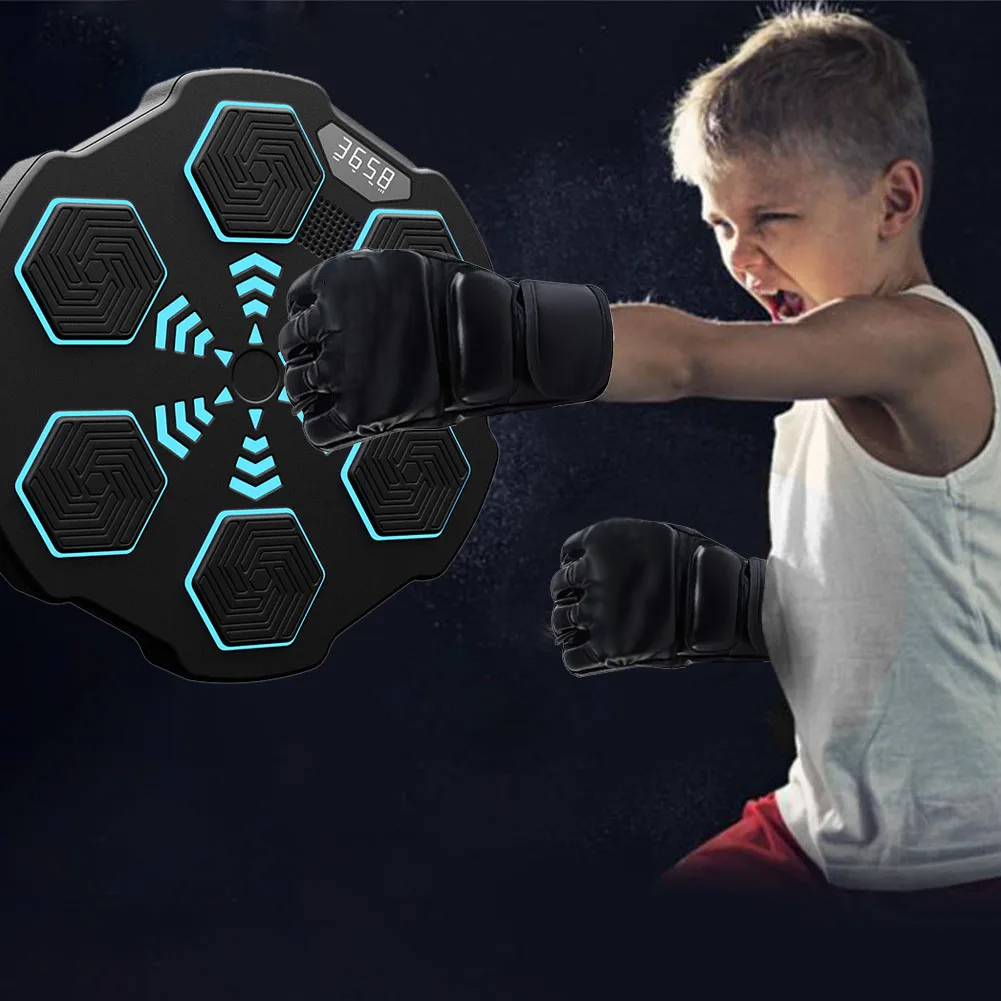 Wall-Mounted Music Boxing Machine: BT Connected Pu...