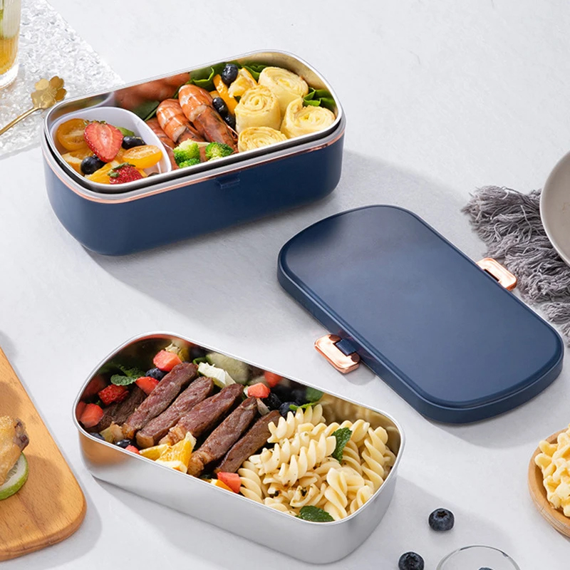 Water-Free Heating And Rechargeable Portable Constant Temperature Heating Food Insulated Lunch Box