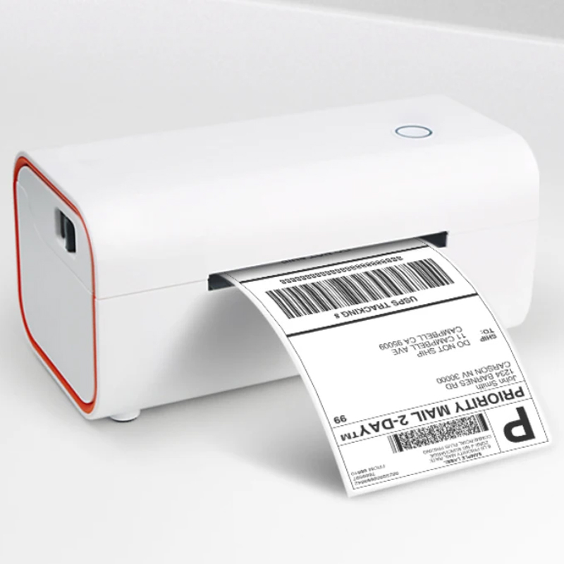 108mm Print Width Desktop Usb Shipping Label Printer Direct Thermal Barcode Label Printers