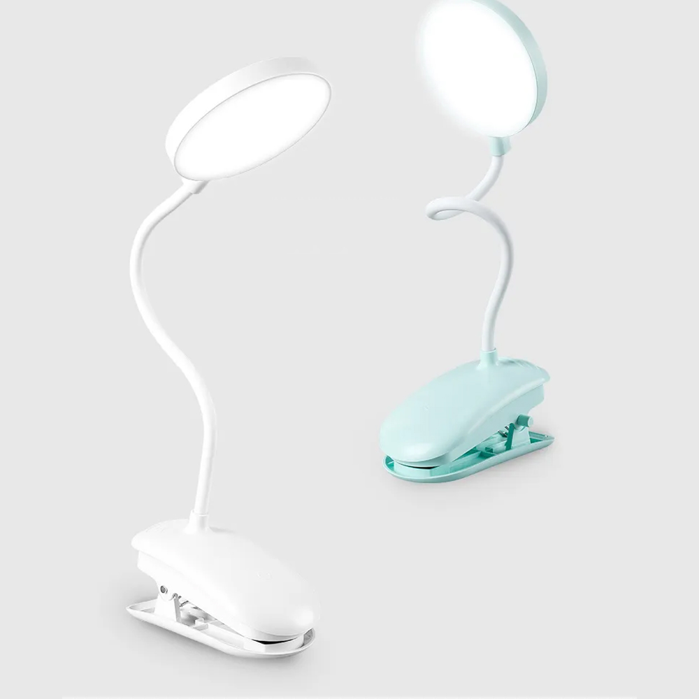 Multifunctional Led Desk Lamp With Flexible Gooseneck Touch Dimming Clip For Offices And Computer Desks