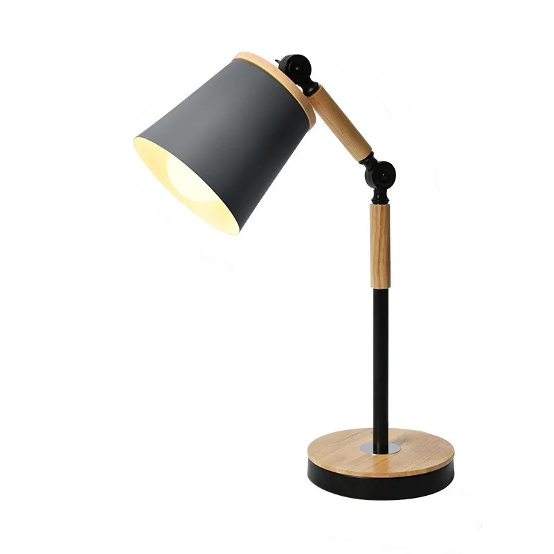 Modern Simple Adjustable Desk Lamp LED Retro Desk ...