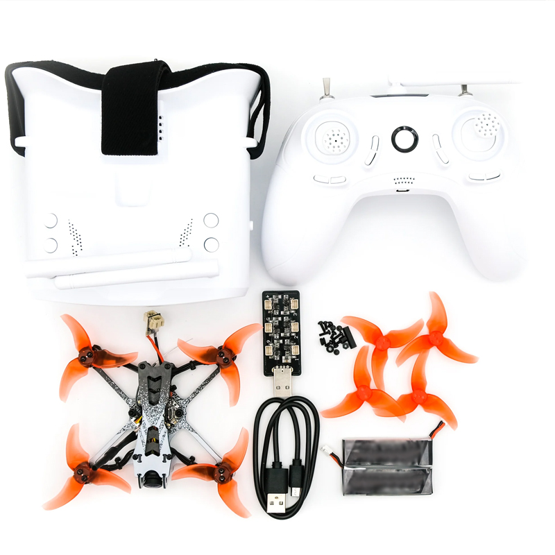 Freestyle FPV Quadcopter Kit: Includes Goggles, Ready-to-Fly