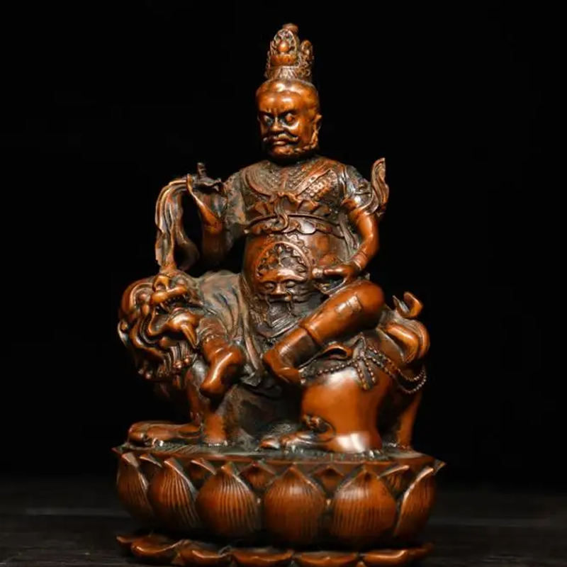 Temple Collection Old Boxwood Black God ...