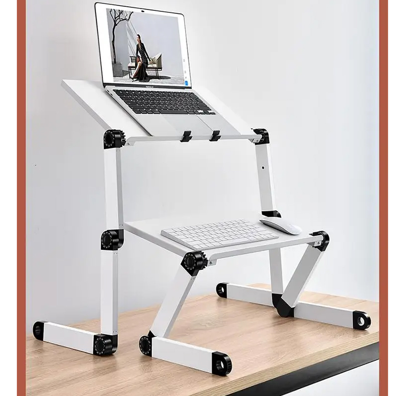 Standing Workbench Computer Lift Table Bed Lazy Person Heightening Folding Adjustable Standing With Office Learning Vertical Bed