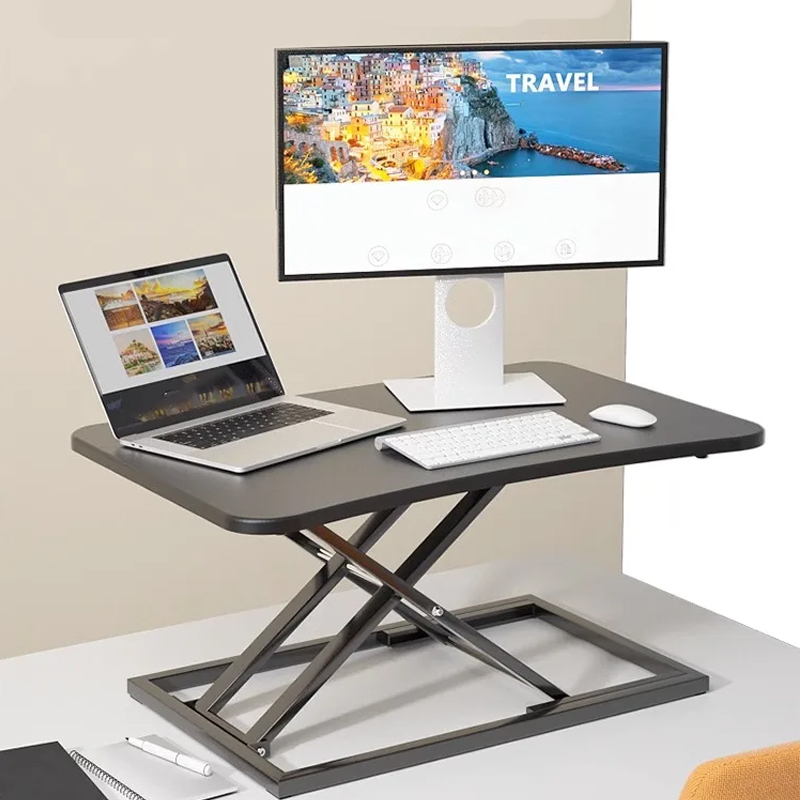 Standing Notebook Stand Desktop Folding Computer Desk Standing Desk Adjustable Desk Heightened Stand