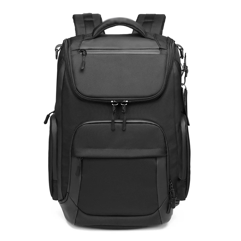 Men's Nylon Business Laptop Backpack Anti-Scratch ...