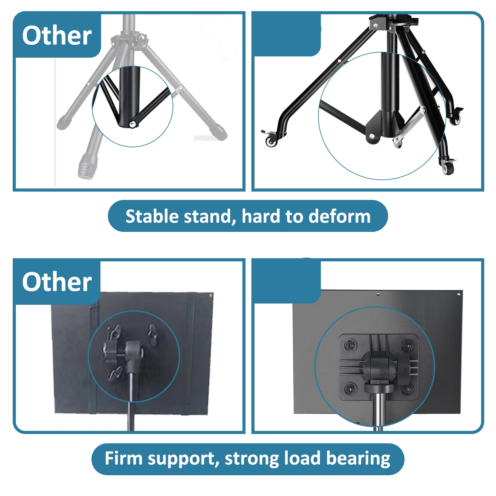 Projector Tripod Stand Laptop Tripod Adjustable Standing Desk Outdoor Computer Desk Stand For Studio