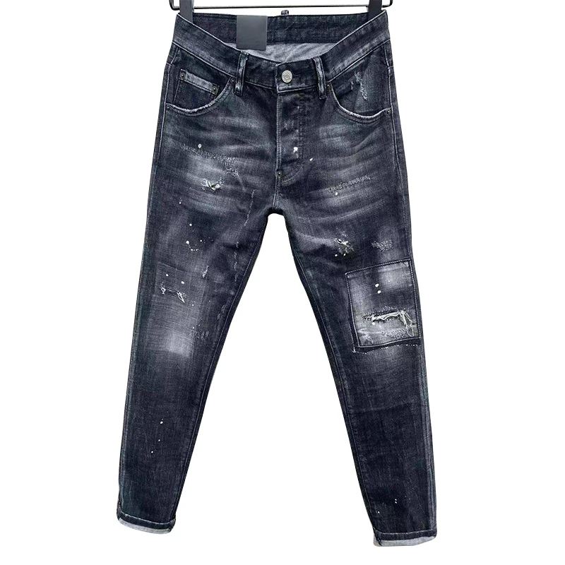 Men's Jeans Ripped Trendy Fashion ...