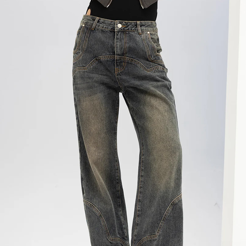 Fashion New Retro Jeans Men's ...