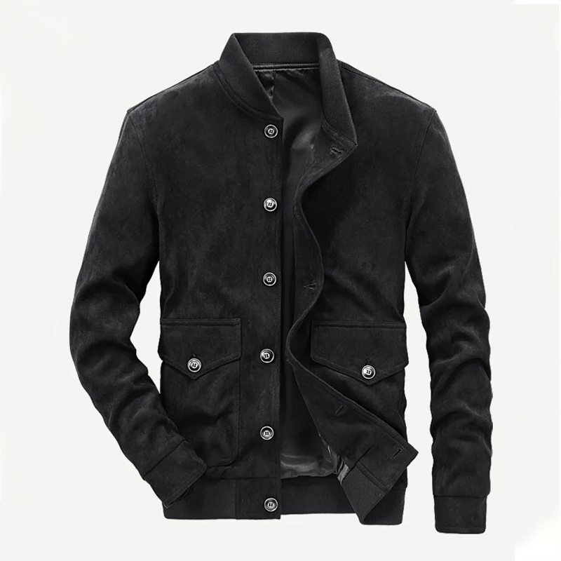 Men's Jackets Suede Jackets Bomber Jackets Autumn Vintage Leather Jackets