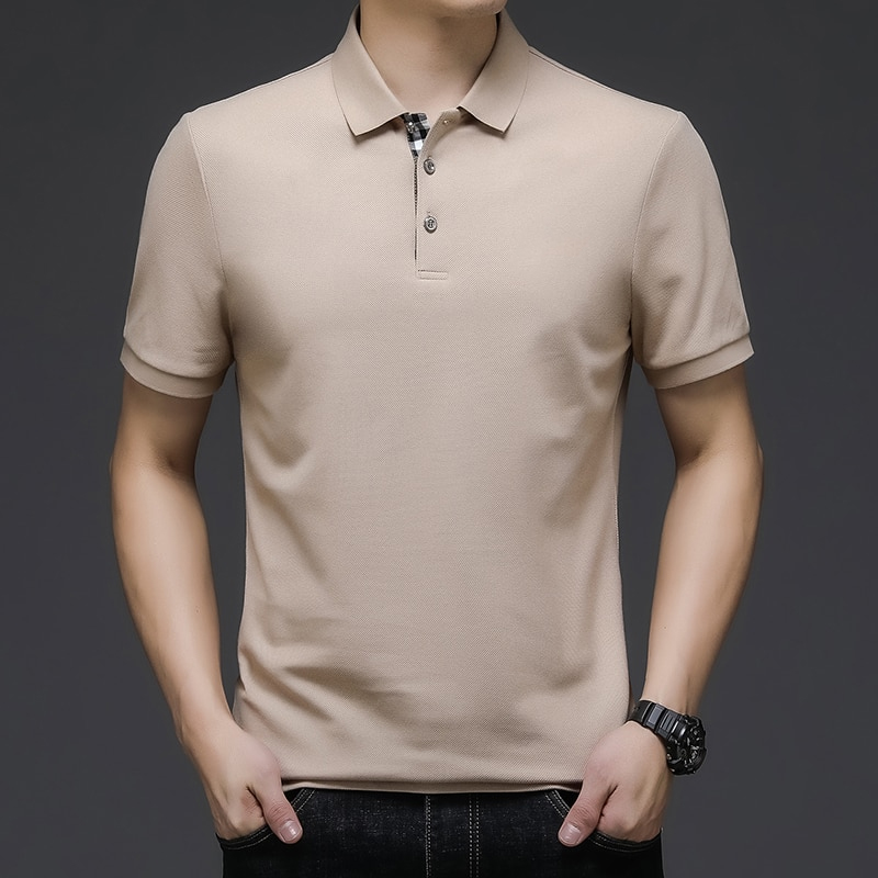 Summer Fashion Men's Polo Shirts All-Match T-Shirts Shirts Tops