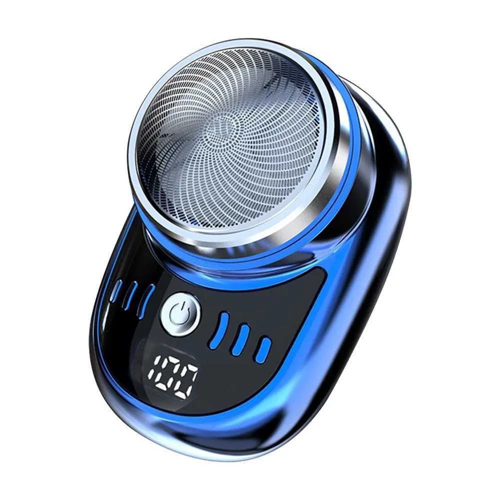 Electric Shaver Men Facial Beard Trimmer USB Recha...