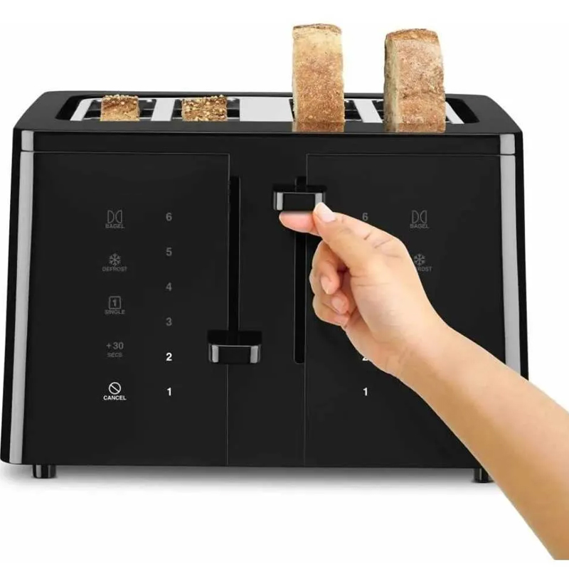 Bread r 4 Slices Touch Screen Toaster Breakfast r