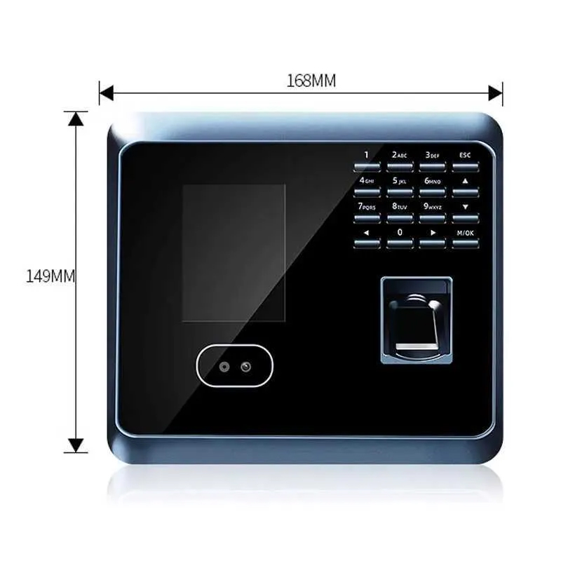 Facial Recognition System Face And Rfid Card Recognition Time Attendance Machine With Wifi Fingerprint Reader Tcp/Ip Face Clock