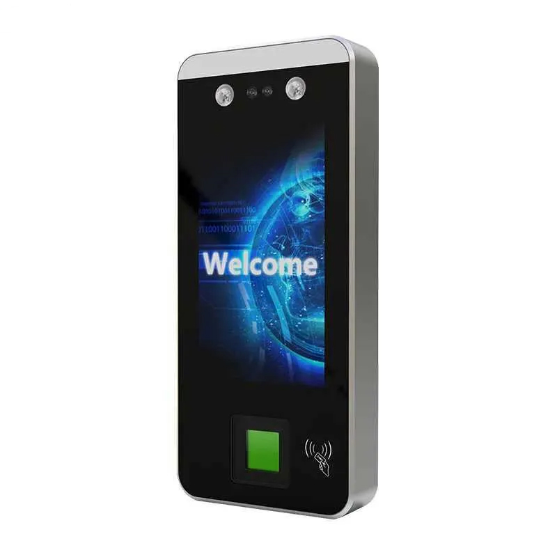 Facial Recognition System 5 In 1 Attendance Machine Battery Code Fingerprint Verification Rfid Card Scanner Facial Recognition Camera