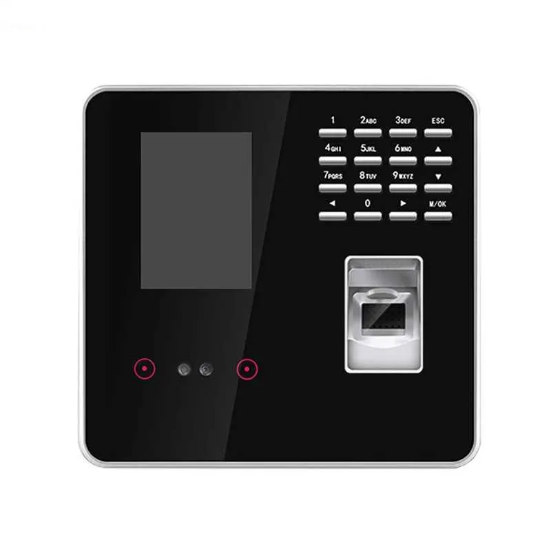 Facial Recognition System Biometric Fingerprint Facial Recognition Employee Attendance Machine Clock Recorder Equipment