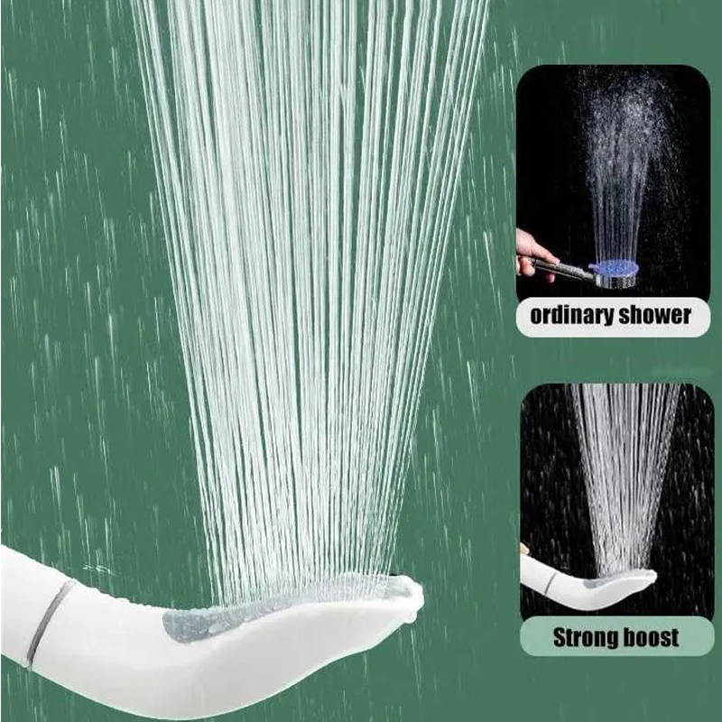 Pressurized Shower Head with Removable Filter and ...