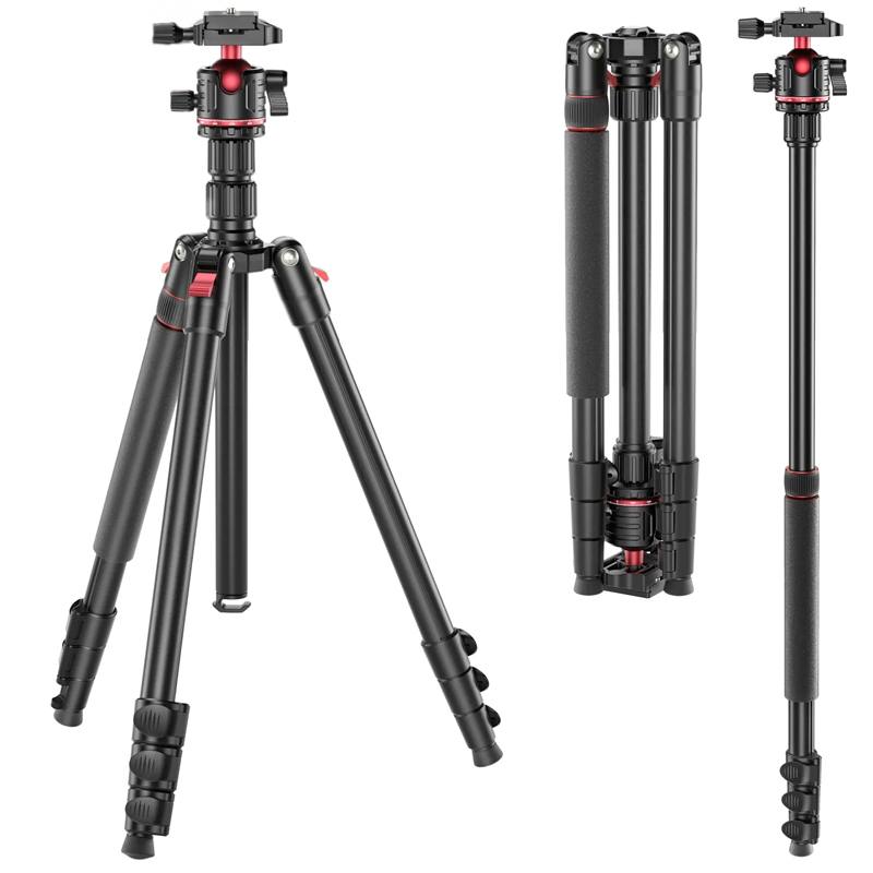 Camera Tripod Flexible Travel Professional Camera ...