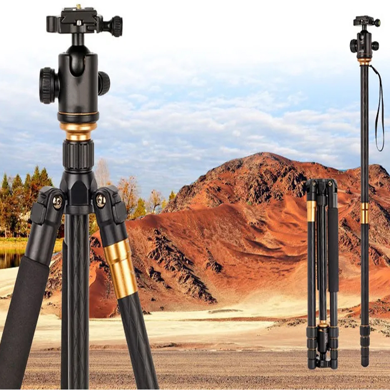 Magnesium Aluminium Alloy Tripod Professional Photographic Portable Stand Kit Monopod Ball Head For DSLR Camera