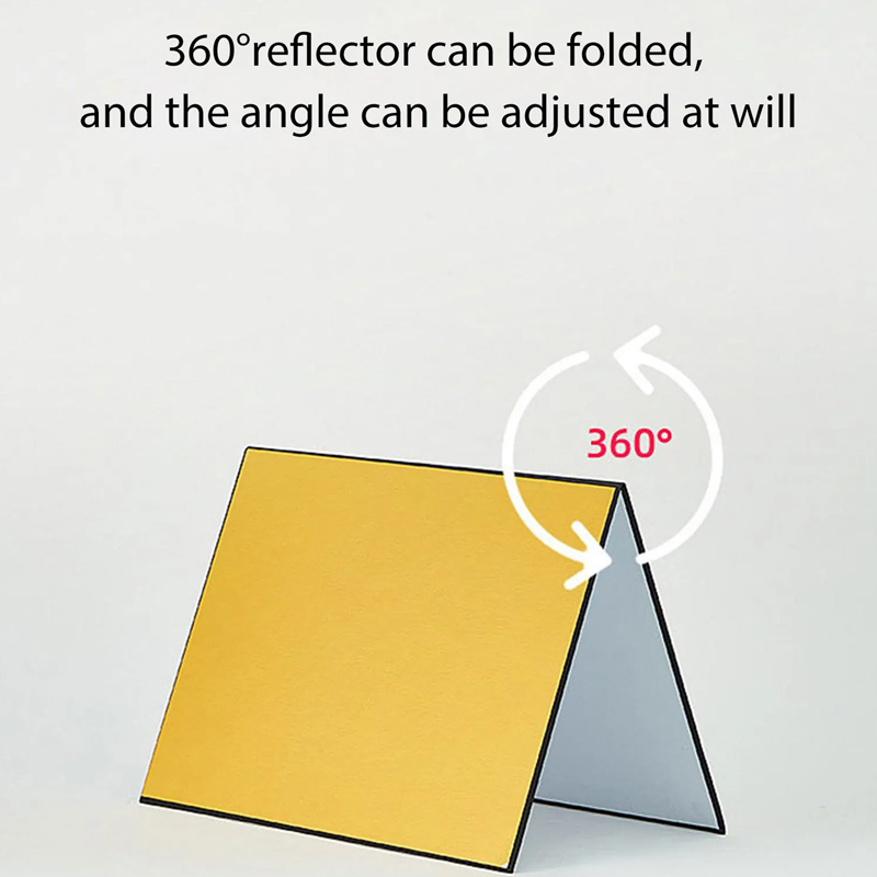 Photography Cardboard Folding Reflector Thick Paper Book Board Reflector Camera Photography Props