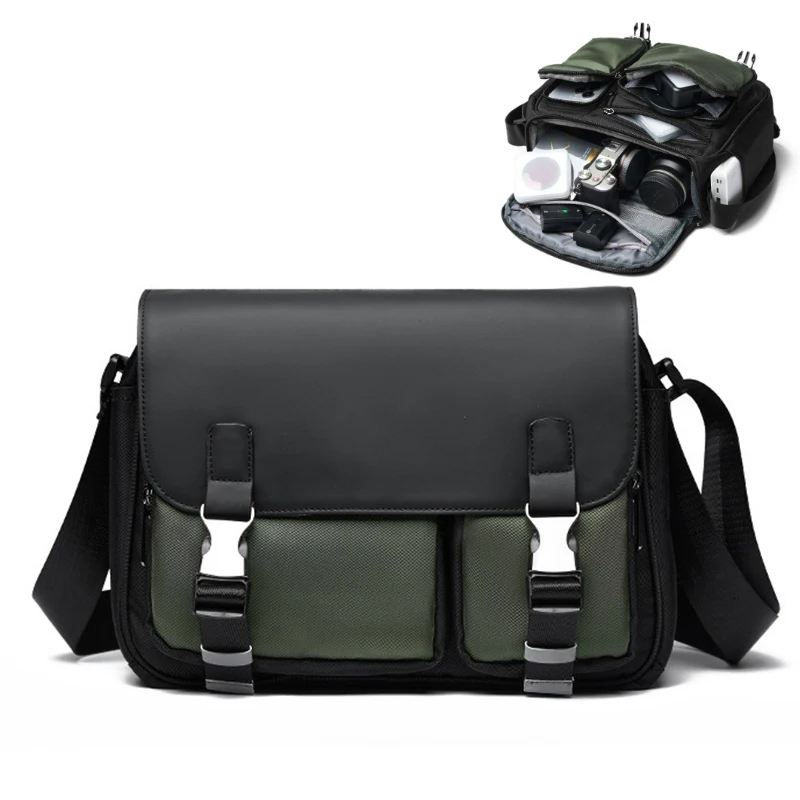 Slr Camera Bag Messenger Bag Camera Bag Shoulder B...