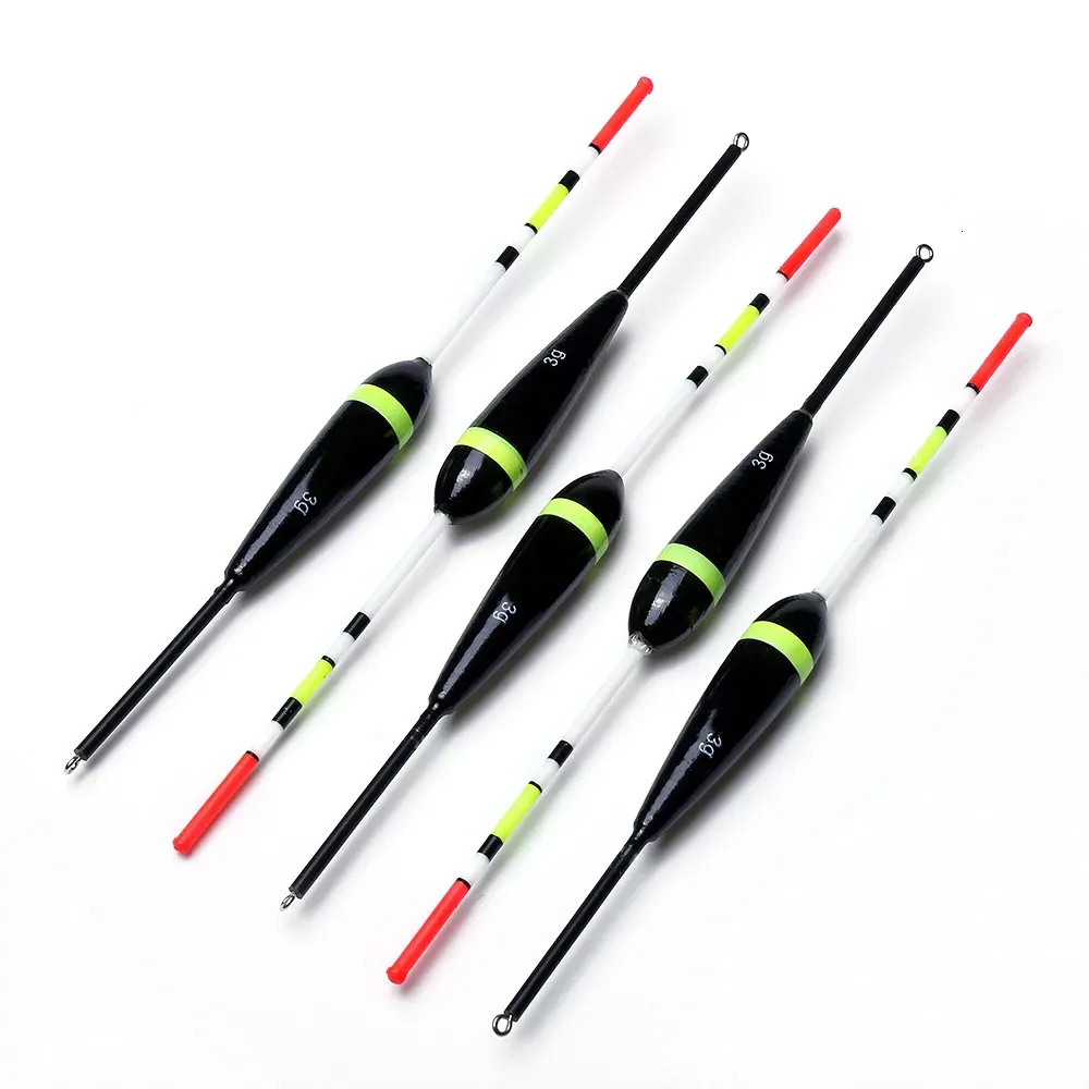 10 Pieces per Lot of Paulownia Bobber Fishing Float, with Different Lengths and Weights like 2G, 3G, 4G, 5G, 6G, for Carp Fishing.