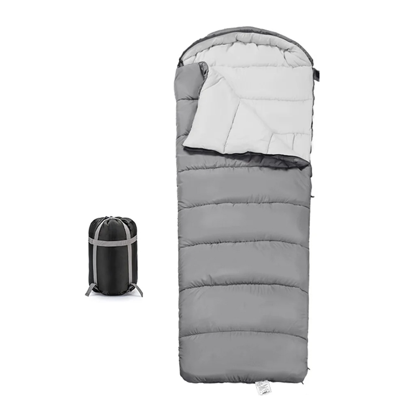 Adult Sleeping Bag for Cold Weather, with a Temperature Range of 12°C - -18°C, Hooded and Splash Proof for Camping.