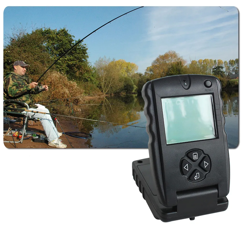 Portable Sonar Fish Finder for Fishing, an Echo Sounder for Fishing Lure Detection.