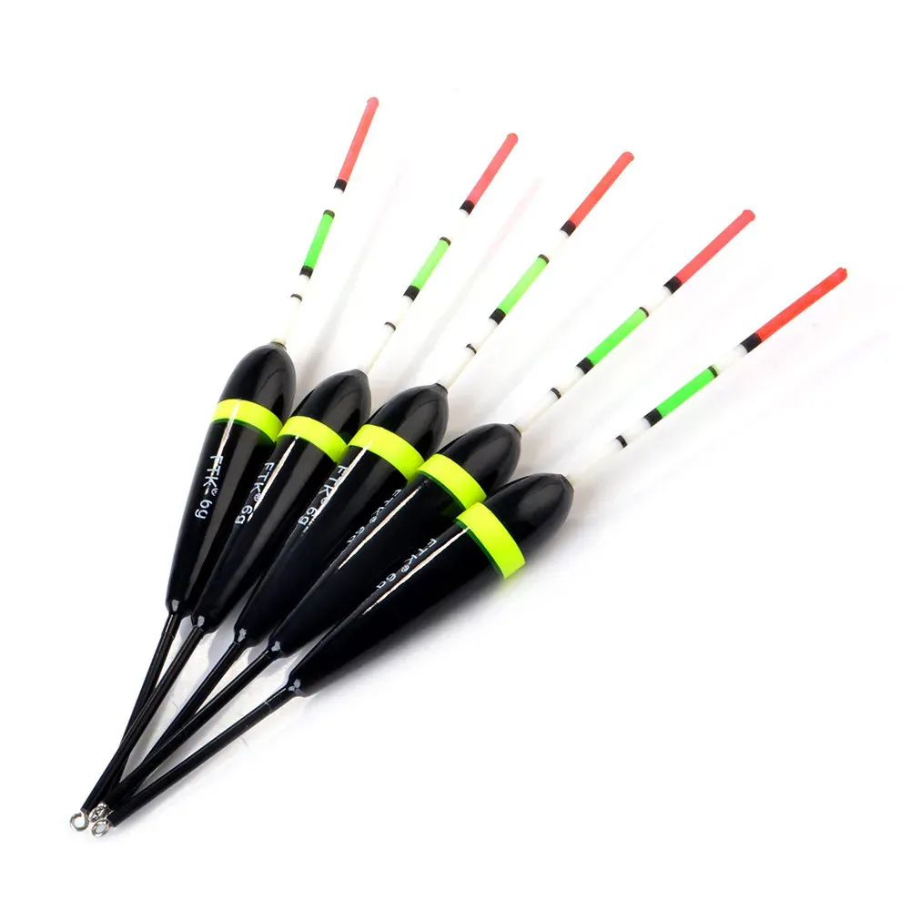 10 Pieces per Lot of Paulownia Bobber Fishing Float, with Different Lengths and Weights like 2G, 3G, 4G, 5G, 6G, for Carp Fishing.