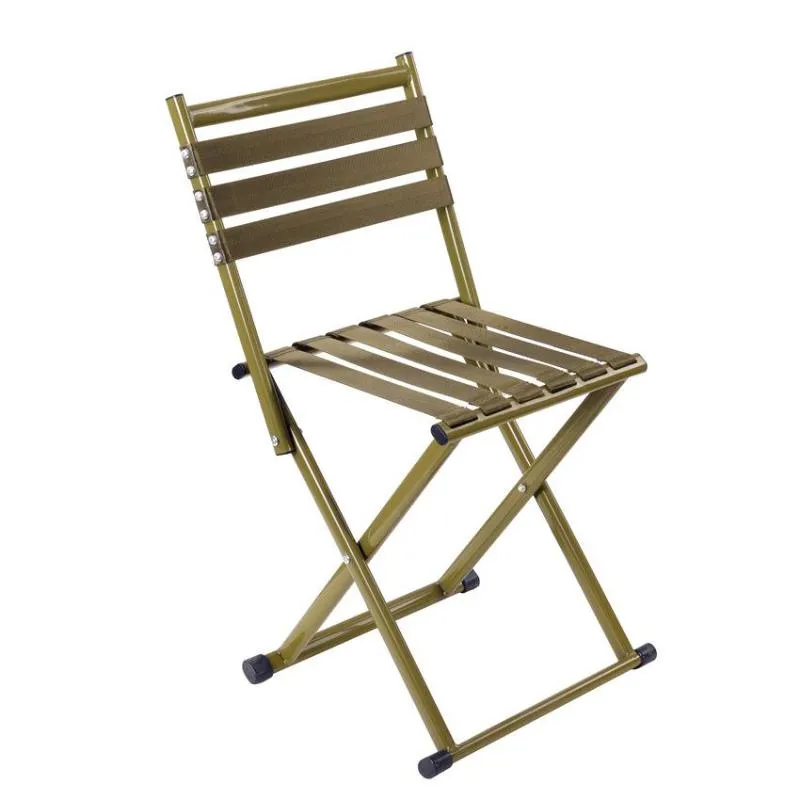 Outdoor Thickened Folding Backrest Chair and Small...