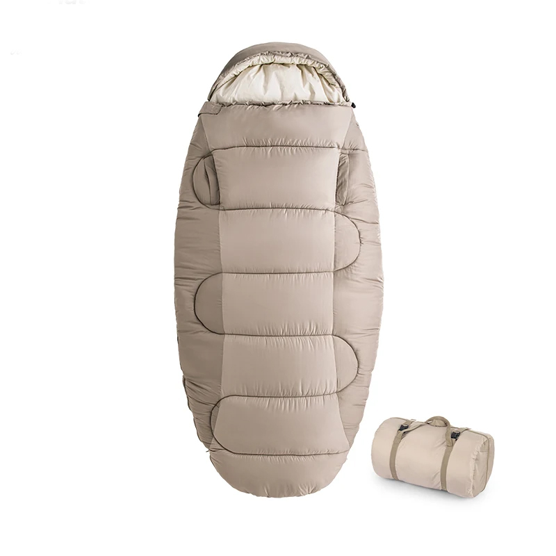 Pure Cotton Sleeping Bag Outdoor Winter Wearable S...