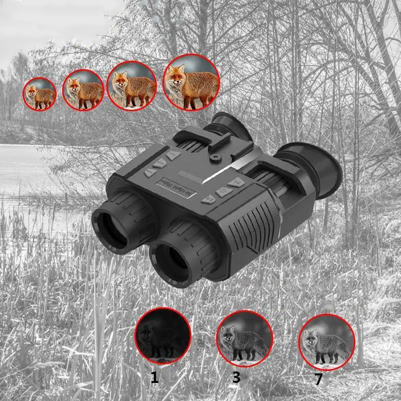 Telescopes Sports Action Video Cameras 4K Night Vision Device Infrared Digital Observation Lens Wearable HD Convenient