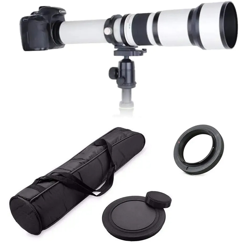 Super Telescope with Telepo Lens and Camera Lenses.