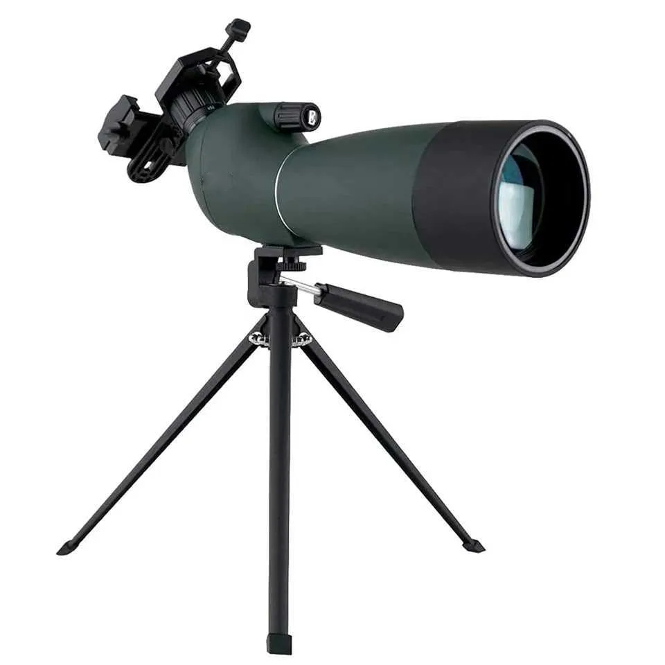 Zoom Monocular Telescope, a Powerful Binocular Spyglass with Night Vision Scope, for Spotting, Camping and Waterproof Use.