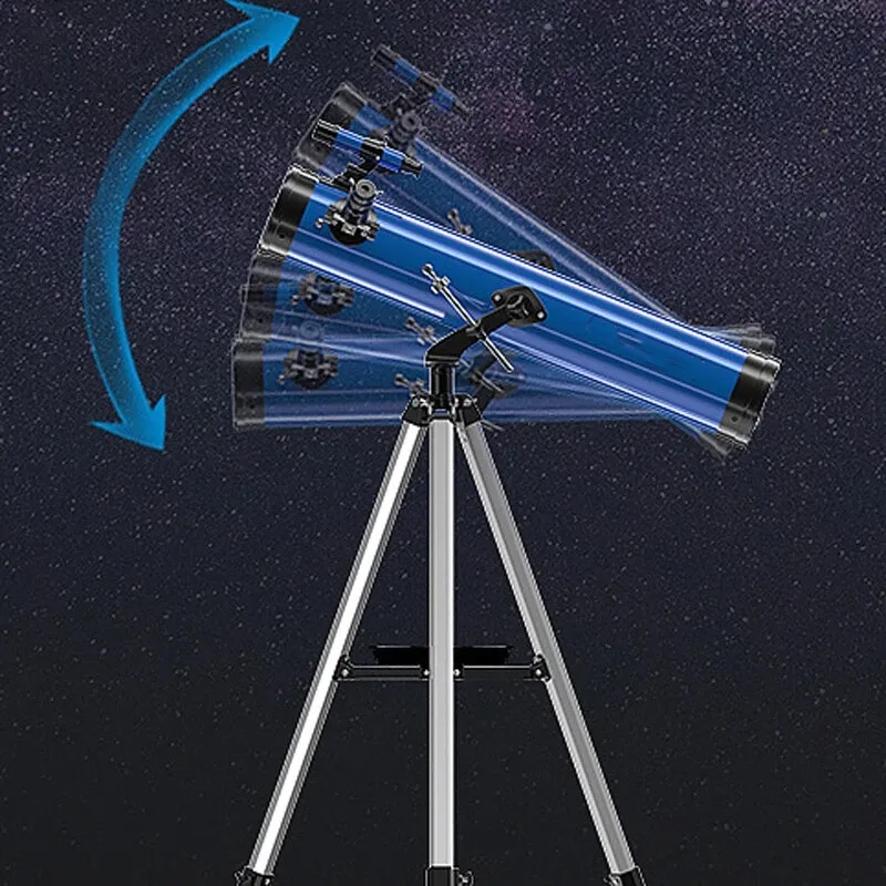 Professional Zoom Astronomical Telescope Adult Outdoor HD Night Vision Refractive Deep Space Moon Watching High Definition Monocular