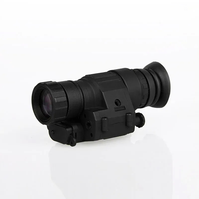 Head Mounted High-definition Night Vision Instrument in the Form of a Single Tube Infrared Telescope.