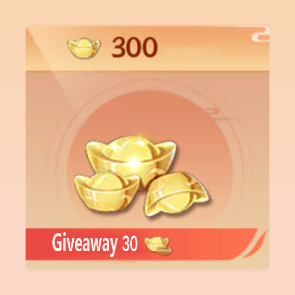 300 Gold ingot