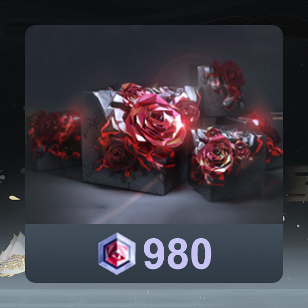 980 Red Crystal