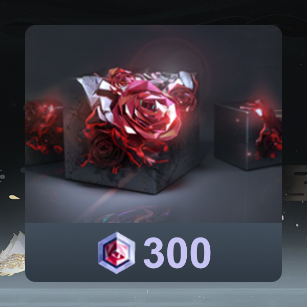 300 Red Crystal