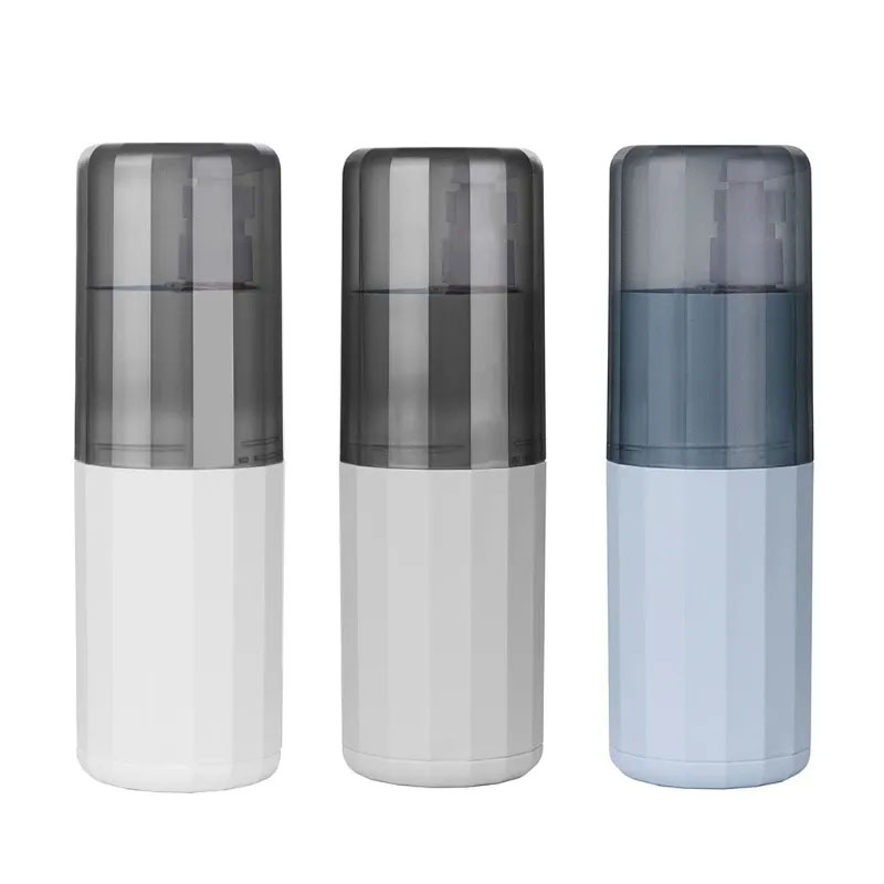 Storage Bottles Travel Mouthwash Cup Set Bottle Wi...